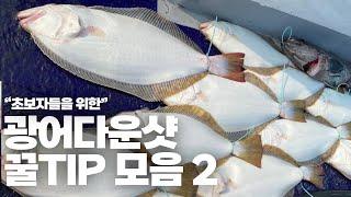 하온아빠의 낚시노트 -광어다운샷2편-