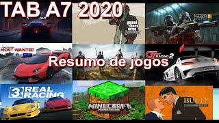 SAMSUNG TAB A7 2020 - RESUMO DE JOGOS