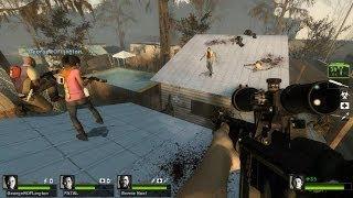 Left 4 Dead 2 - Death Sentence Custom Campaign Multiplayer Gameplay Playthrough