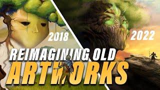Reimagining Old Artworks #1 - Zbrush & Photoshop Art Process