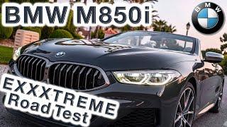 ️ BMW M850i SUPERCAR Extreme Road Test - Bimmer 8-Series Convertible PUSHED-HARD!