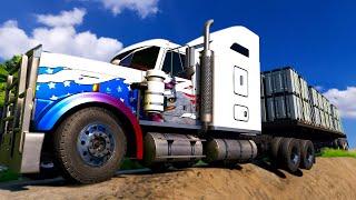 High-Risk Supply Delivery: Realistic Driving in BeamNG.drive