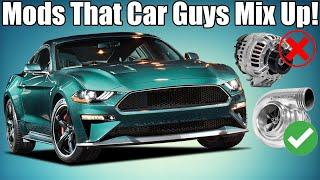 5 Car Mods Veteran Enthusiasts STILL Mix Up!