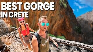 Scenic & Dangerous Hike through Aradena Gorge in Crete Greece! We got lost 5 times!