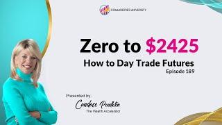 How to Day Trade Futures l From Zero to $2425