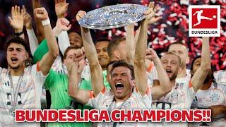 Bayern Lifts The Trophy! 