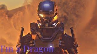 Red vs blue (AMV) - I'm a dragon