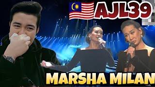  JUARA AJL39 - HENING RINDU MARSHA MILAN #AJL39 | REACTION