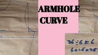 HOW TO CALCULATE THE ARMHOLE CURVE