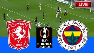 Twente vs Fenerbahce | EUROPA LEAGUE 2024 | Football Live Match Today