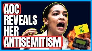 AOC Condemns Israel Attack On Hezbollah TERRORISTS?! 