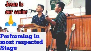 Gospel song/ Jesus is our savior ️ Performing in most respected Stage.
