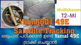 Yamal 601 Satellite Tracking 49E with Teflon plate and T2 MI