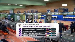 Semifinals 10m Air Pistol Mixed Team - ISSF President’s Cup Rifle Pistol (05.11.2021)