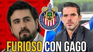 Amaury ESTÁ FURIOSO con Gago por tirar proyecto chivas | noticias chivas