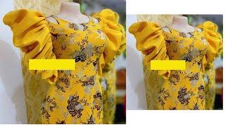 HOW TO MAKE GORGEOUS STRAIGHT DRESS | DIZHA HOUSE OF FASHION