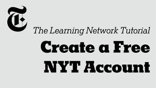 How Students Can Create a Free New York Times Account