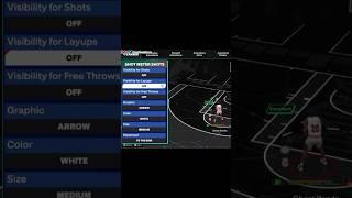 How to turn off the shot meter in NBA 2K25 (MyCAREER)! 