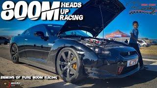 THIS R35 GTR WILL BLOW YOUR MIND ‼️ | Saldanha Drags 800m heads up racing march 2024