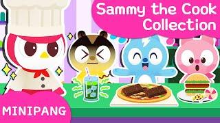 Learn colors with MINIPANG | Sammy the Cook Collection | MINIPANG TV 2D Play