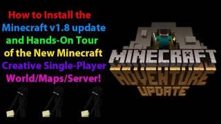 How To Install Minecraft 1.8!