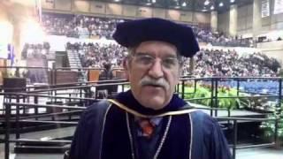 UTSA President Ricardo Romo at Commencement Ceremony