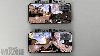 iPhone 15 Pro Max vs iPhone 16 Pro Max: Warzone Mobile Season 1 BO6 Integration Update | iPad Pro M4