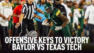 Offensive Keys to Victory vs. Texas Tech (Inside Baylor Sports - Ep. 237)