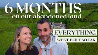 Starting our off grid homestead | everything we built on our 6 acres | moving to Ireland