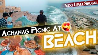 Achanag Beach Q Gaye ? | Most Beautiful Beach In Karachi | Seaside Party Vlog #10thvlog