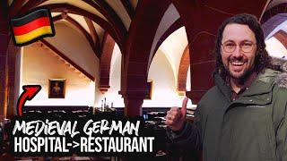 EATING IN A 13TH CENTURY GERMAN HOSPITAL + Exploring Mainz, Germany