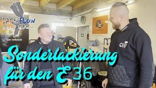 Lackierung für den Autosiastik E 36 + Gewinnspiel