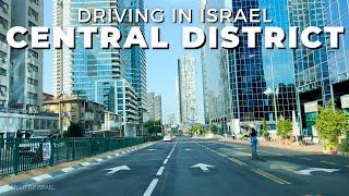 ISRAEL  Driving through central cities 2024