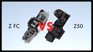 Nikon Zfc vs Z50 // Comparison of specifications (2021)