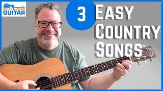 Learn These FUN Country Songs Using Just 4 Chords - Beginner Guitar