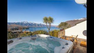 Alpine Villa Lake View Luxury With Private Spa Queenstown Holiday Home