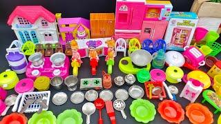 6 Minutes Satisfying With Unboxing Hello Kitty Sanrio Kitchen Set | Miniature Kitchen Set ASMR