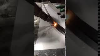 1mm welding with wire feeding