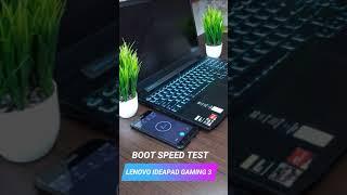 LENOVO Ideapad Gaming 3  BOOT SPEED TEST  #Shorts