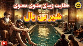 شیر بی یال: حکایت آموزنده ای از مولانا(قصه مدیا حامی ناشنوایان)