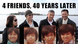 4 Friends Reunite after 40 years. VIETNAMESE BOAT REFUGEE EXPERIENCE