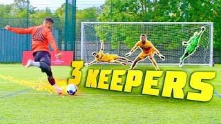 F2 VS 3 KEEPERS!!! ️