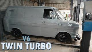 1968 Ford Transit Van with Scorpio BOB Swap AND Twin Turbos!