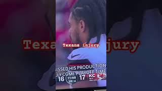 Texans injury