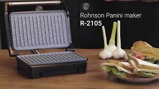 Rohnson R-2105 Panini maker