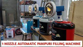 Single Nozzle Automatic Panipuri Filling Machine