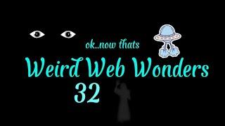 Weird Web Wonders  VOL 32