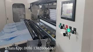 1350 automatic toilet roll paper gluing lamination kitchen towel paper making machine