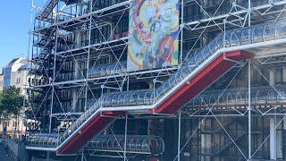 On the way to the Pompidou Centre in paris (richard rogers renzo piano)퐁피두센터  가는길