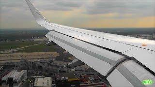 Lufthansa A320 w/ Sharklets Scenic Landing at Frankfurt Am Main!